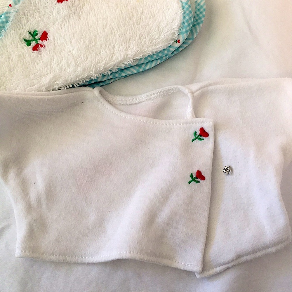 Pleasant Co Bitty Baby 1995 Bathtime Towel Set (& extras) - Picture 3 of 3